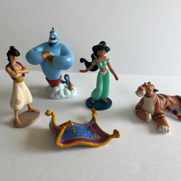 Disney Aladdin Toy Figurines, Cake Toppers, Play set - Picture 1 of 7